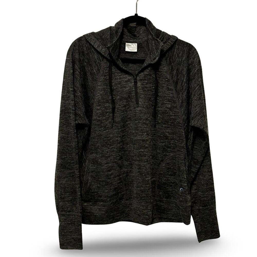 Head Quarter Zip Hoodie Women's‎ Size Large Workout Activewear Gym Athletic Run